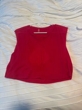 Free people red tank top